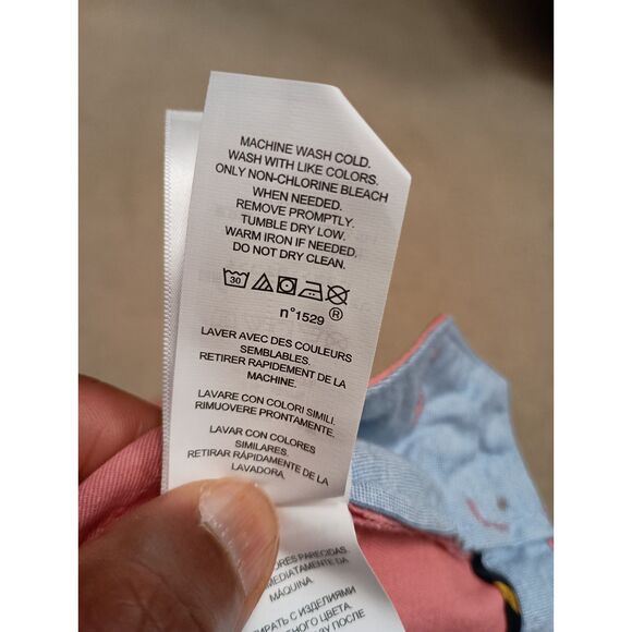 NWT Polo Ralph Lauren Shorts Men Size 40 Pink Classic Fit Chino, 9 Inch Inseam - Picture 8 of 9